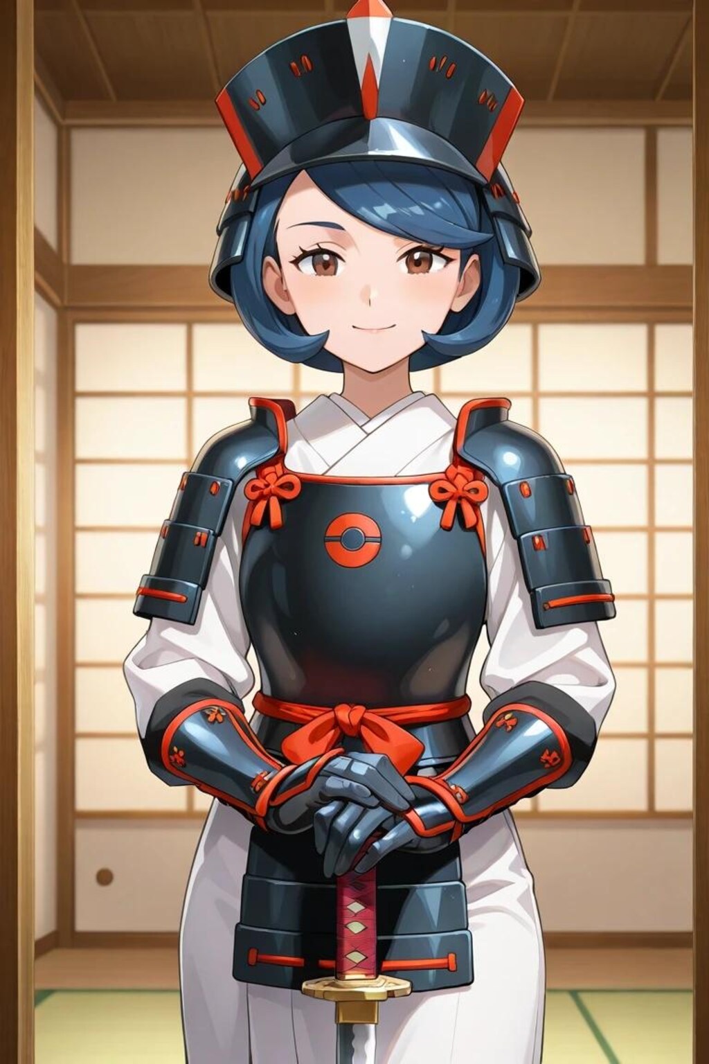 ポケモンママたちの鎧姿