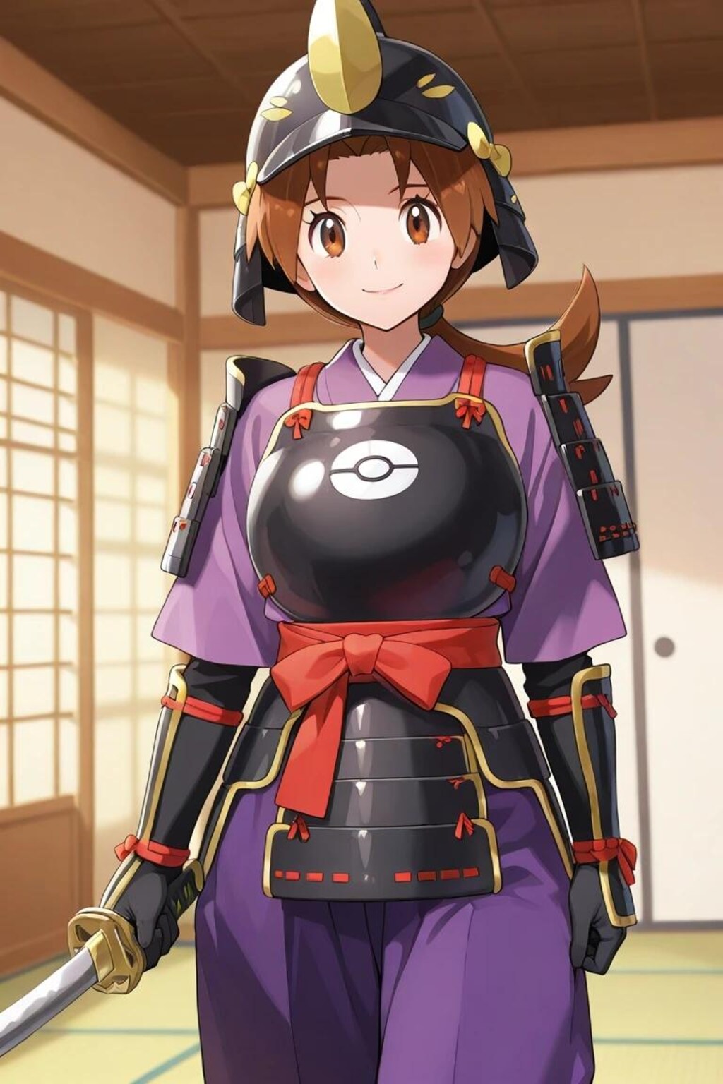 ポケモンママたちの鎧姿