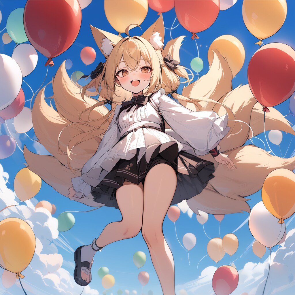 8/6　バルーンの日 | の人気AIイラスト・グラビア