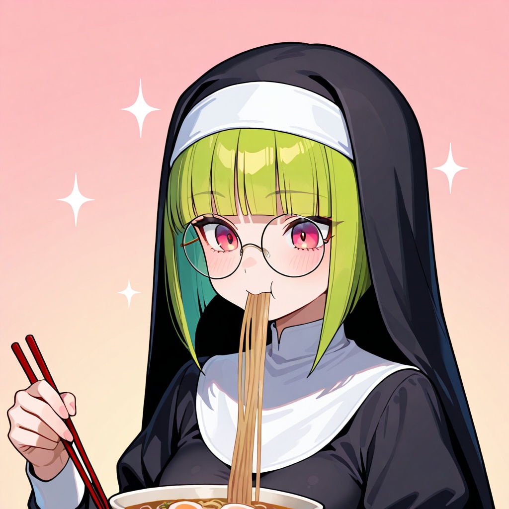 ラーメンに感謝を、アーメン。