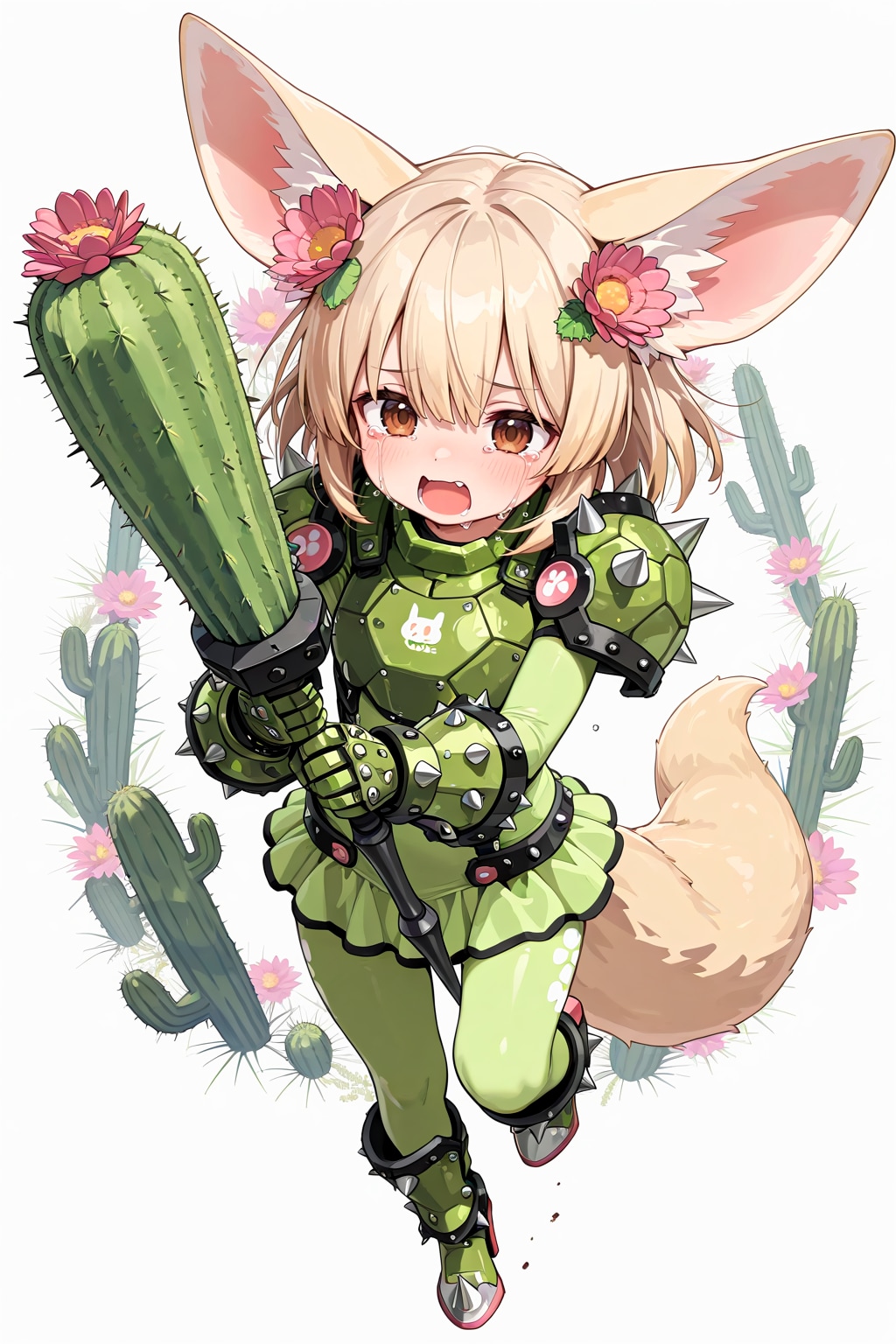 バトルフラワーガール・カクタス