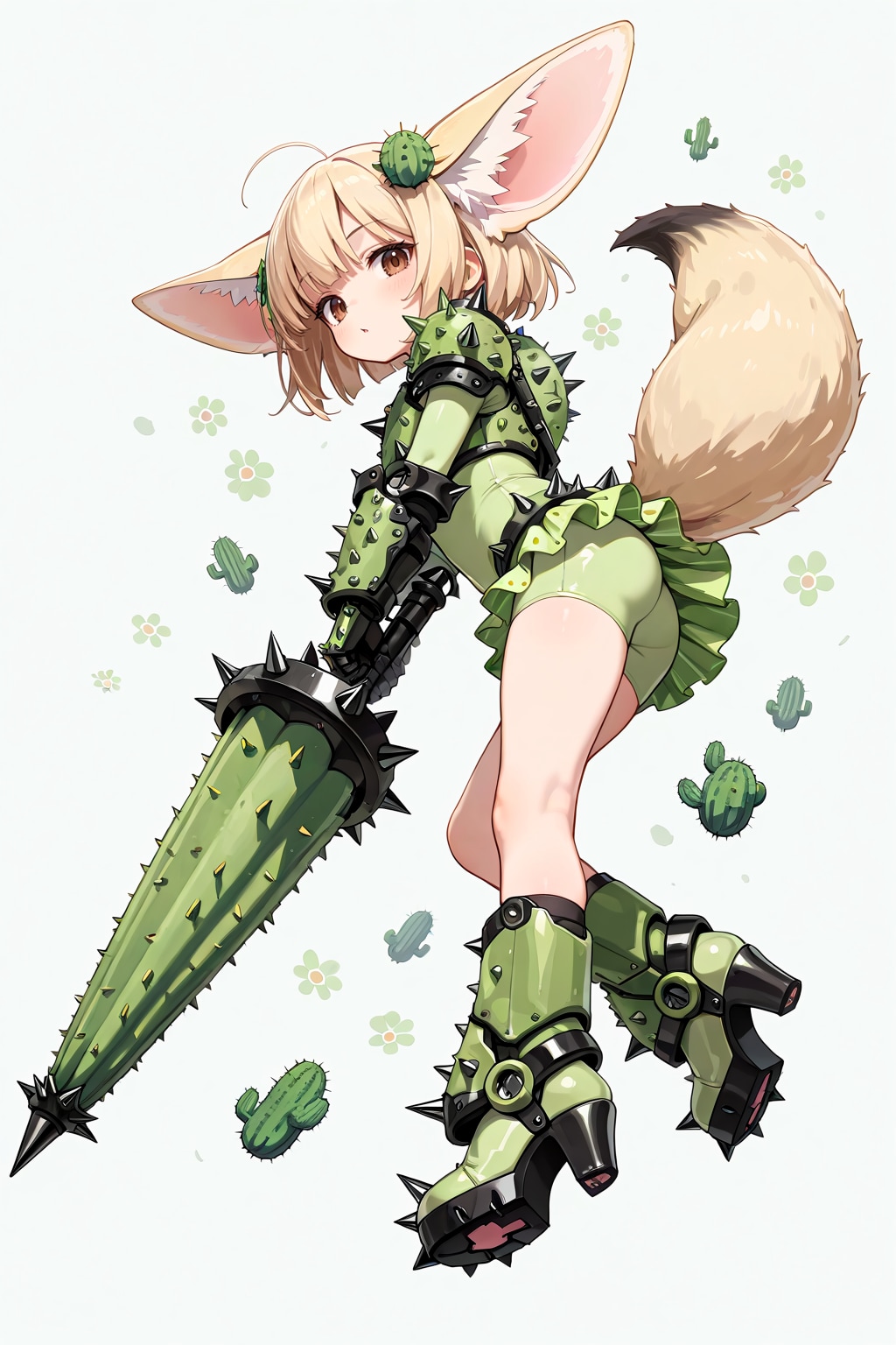 バトルフラワーガール・カクタス