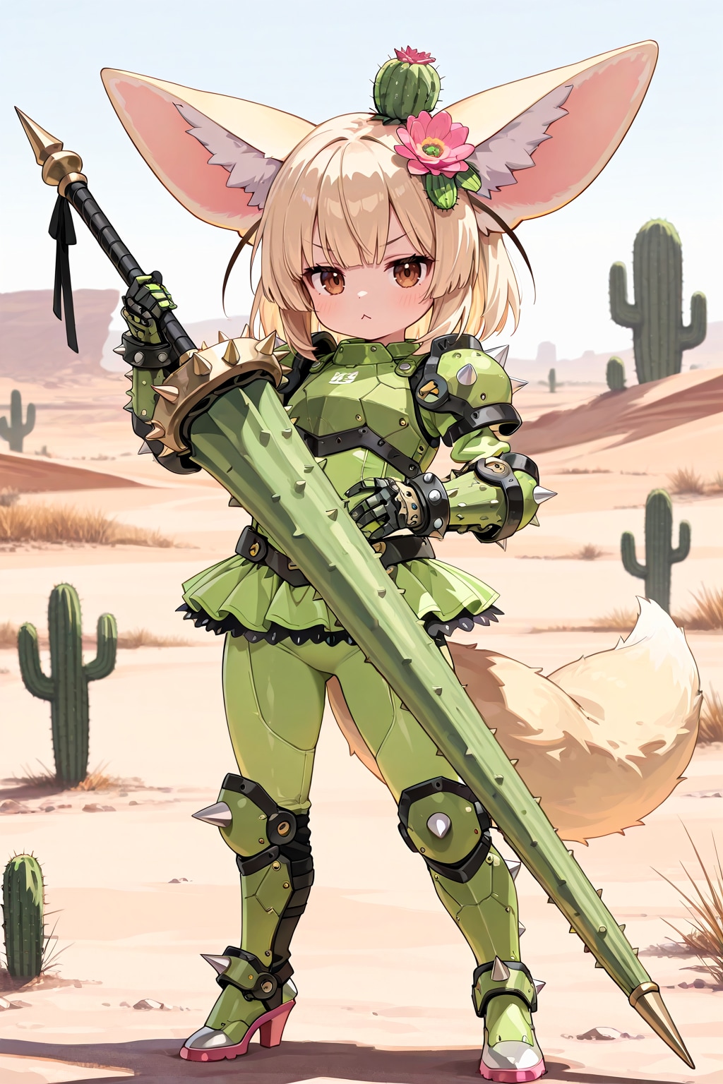 バトルフラワーガール・カクタス