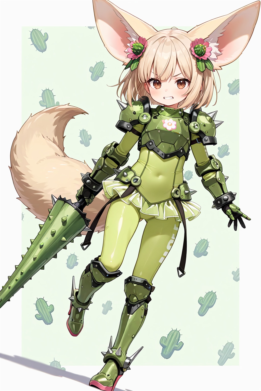 バトルフラワーガール・カクタス