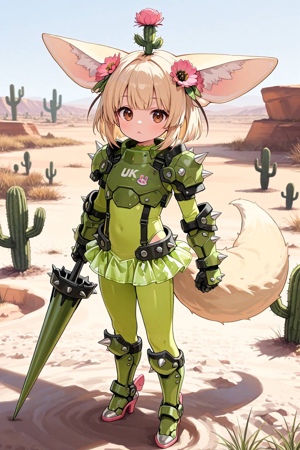 バトルフラワーガール・カクタス