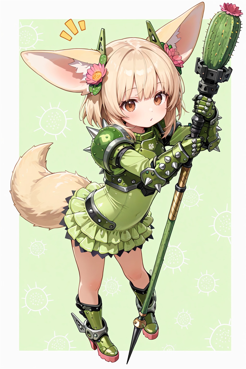 バトルフラワーガール・カクタス