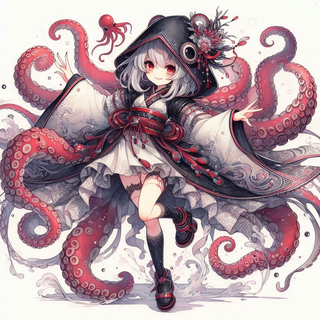 タコとイカ | の人気AIイラスト・グラビア