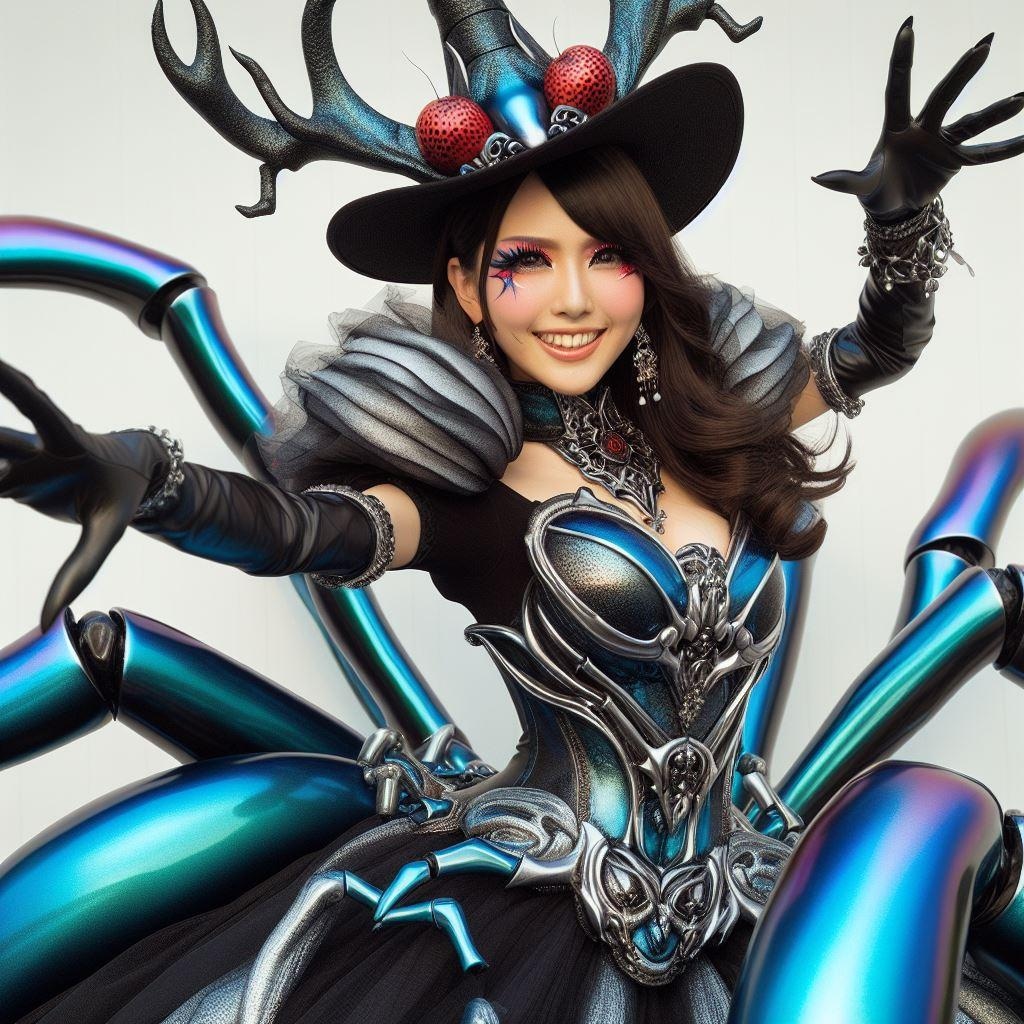 クワガタ魔女怪人