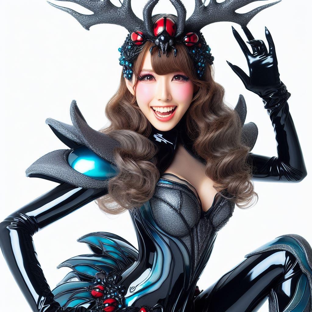 クワガタ魔女怪人