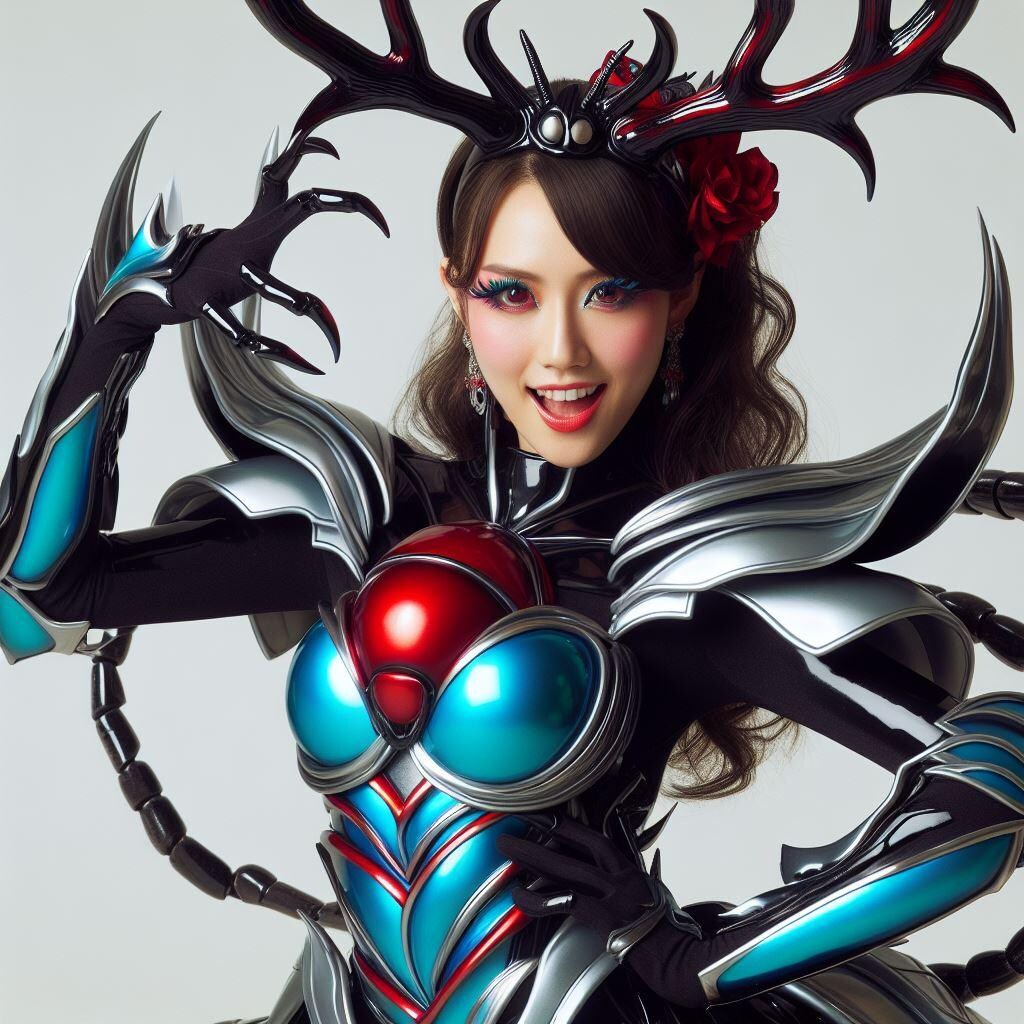 クワガタ魔女怪人
