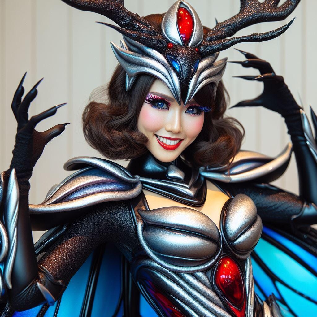 クワガタ魔女怪人