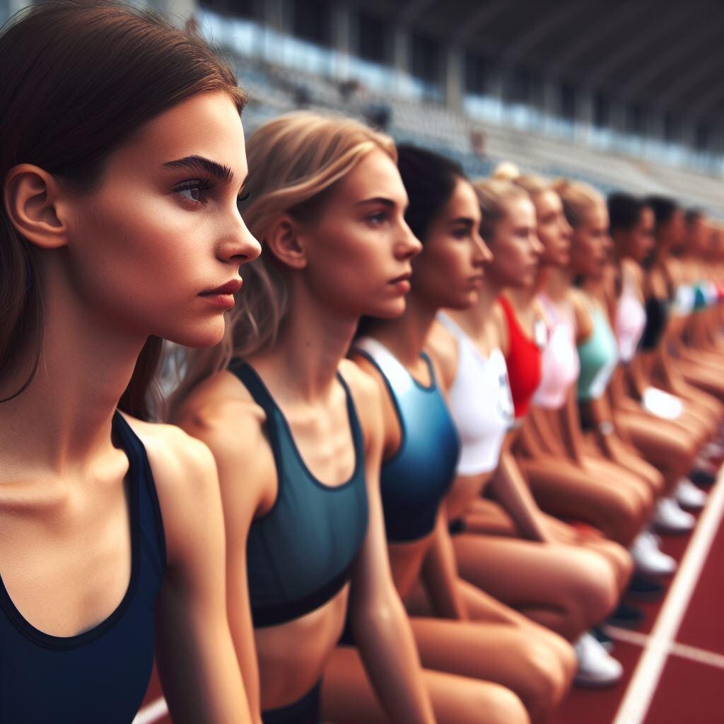 新しいソフトでちち比べ【DALL-E 3】