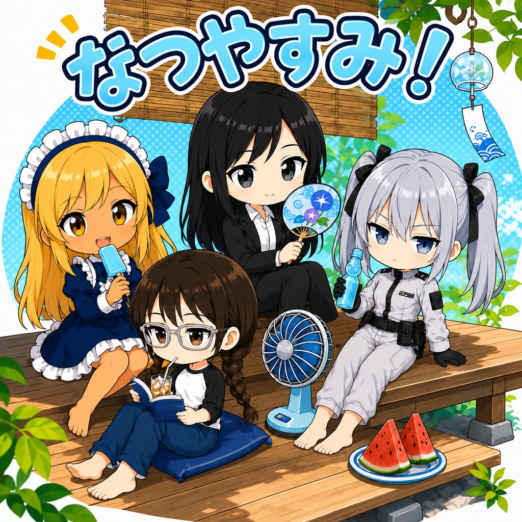 夏やすむ！