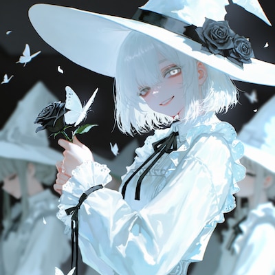 黒薔薇と白い蝶の夜会