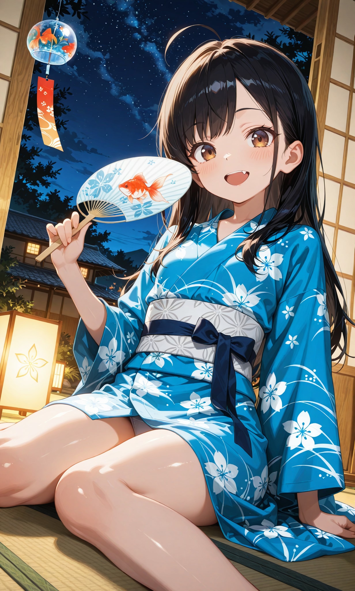 凪273　pixivお題　金魚