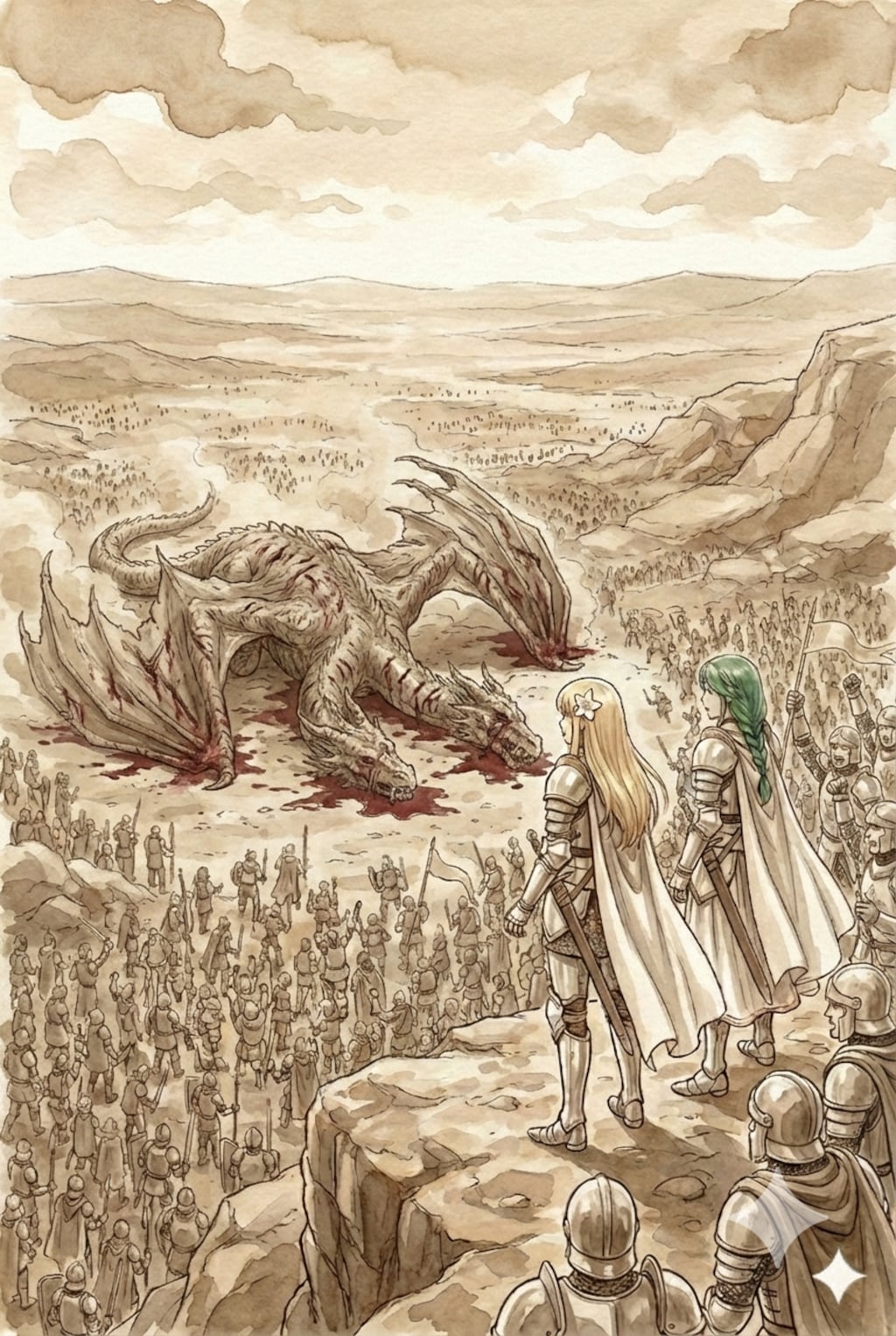 双頭竜討伐「お前も僕を終わらせてはくれなかったか」