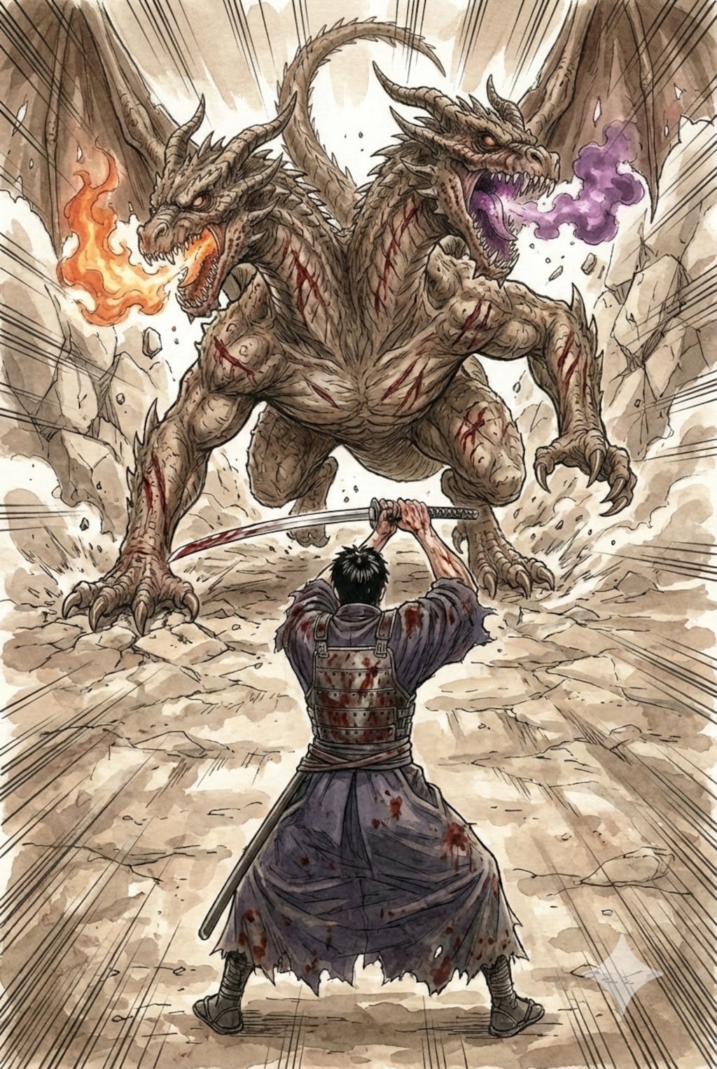 双頭竜討伐「お前も僕を終わらせてはくれなかったか」