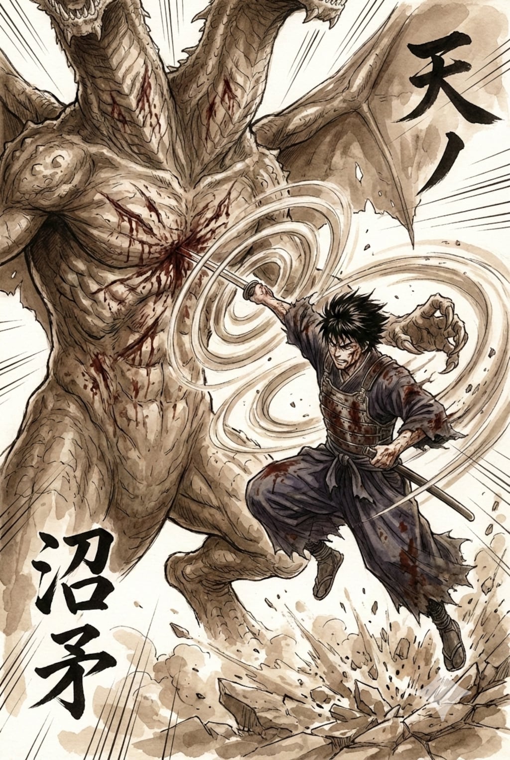 双頭竜討伐「お前も僕を終わらせてはくれなかったか」