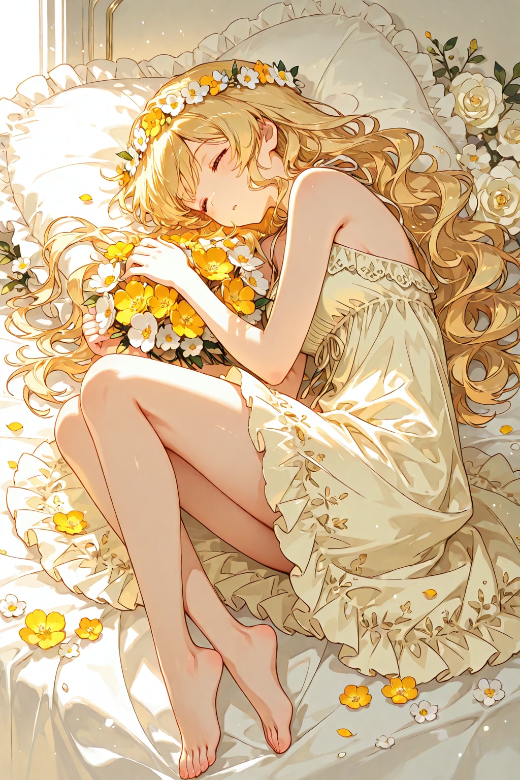 Yellow Flower | の人気AIイラスト・グラビア