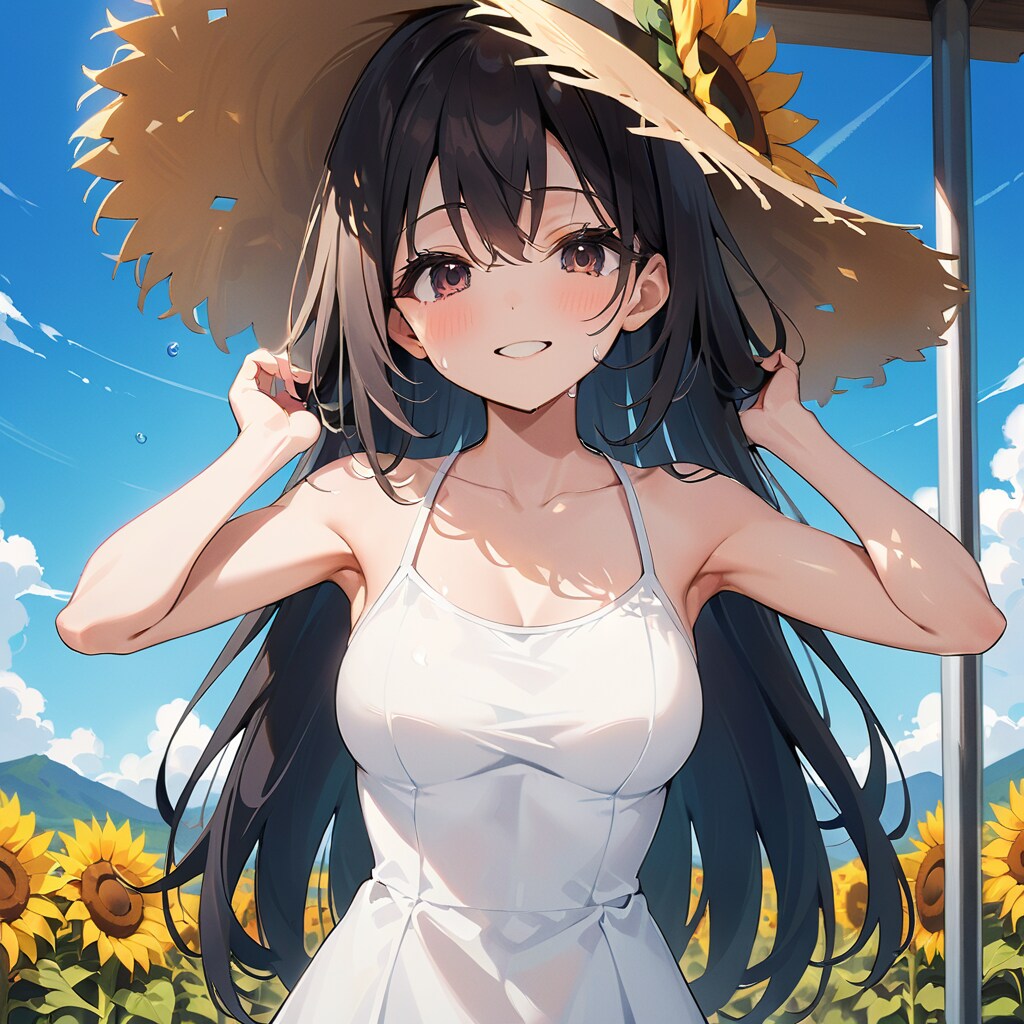 真夏の少女