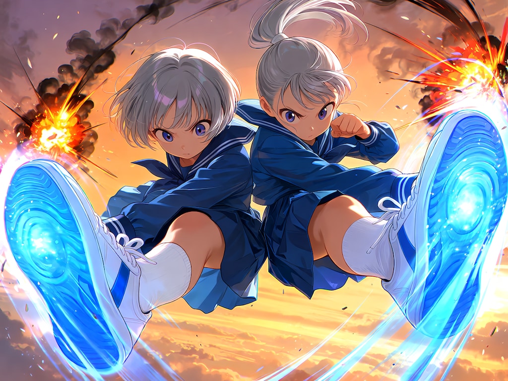 ライダァ…ダブルキィィック！！！
