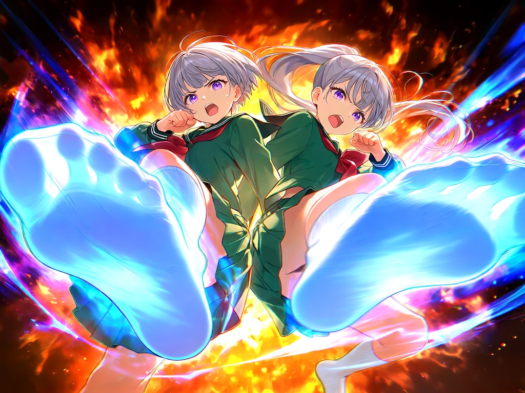 ライダァ…ダブルキィィック！！！