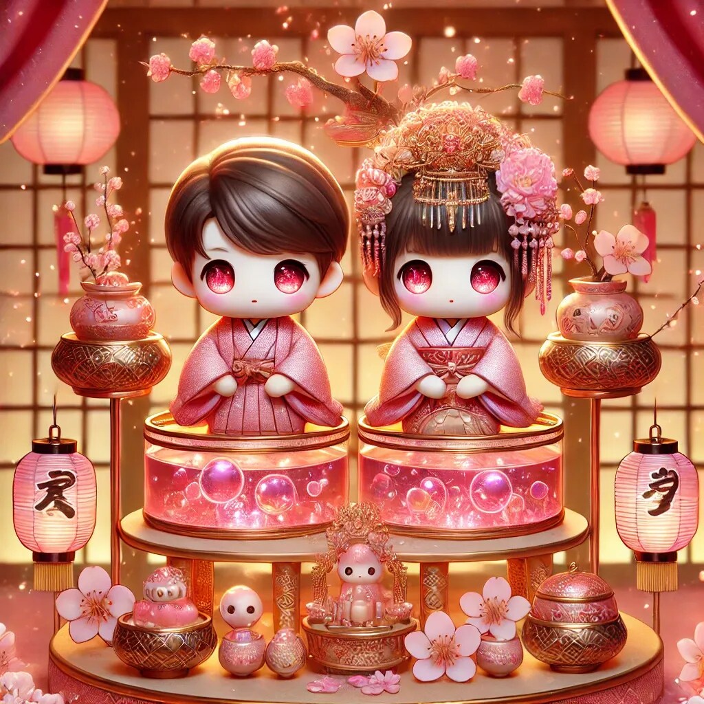 ももほうくんの ひな祭り