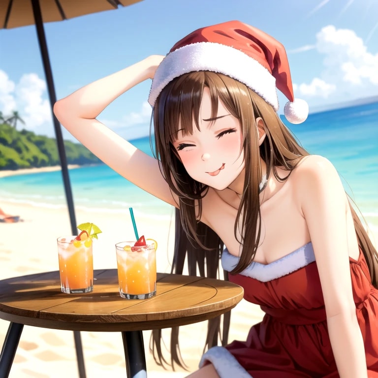 てへぺろっ　お兄ちゃん　あとはよろしくねっ☆ミ | の人気AIイラスト・グラビア