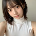 白ニット脱衣 2枚目