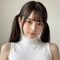 白ニット脱衣 4枚目