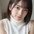 白ニット脱衣 7枚目