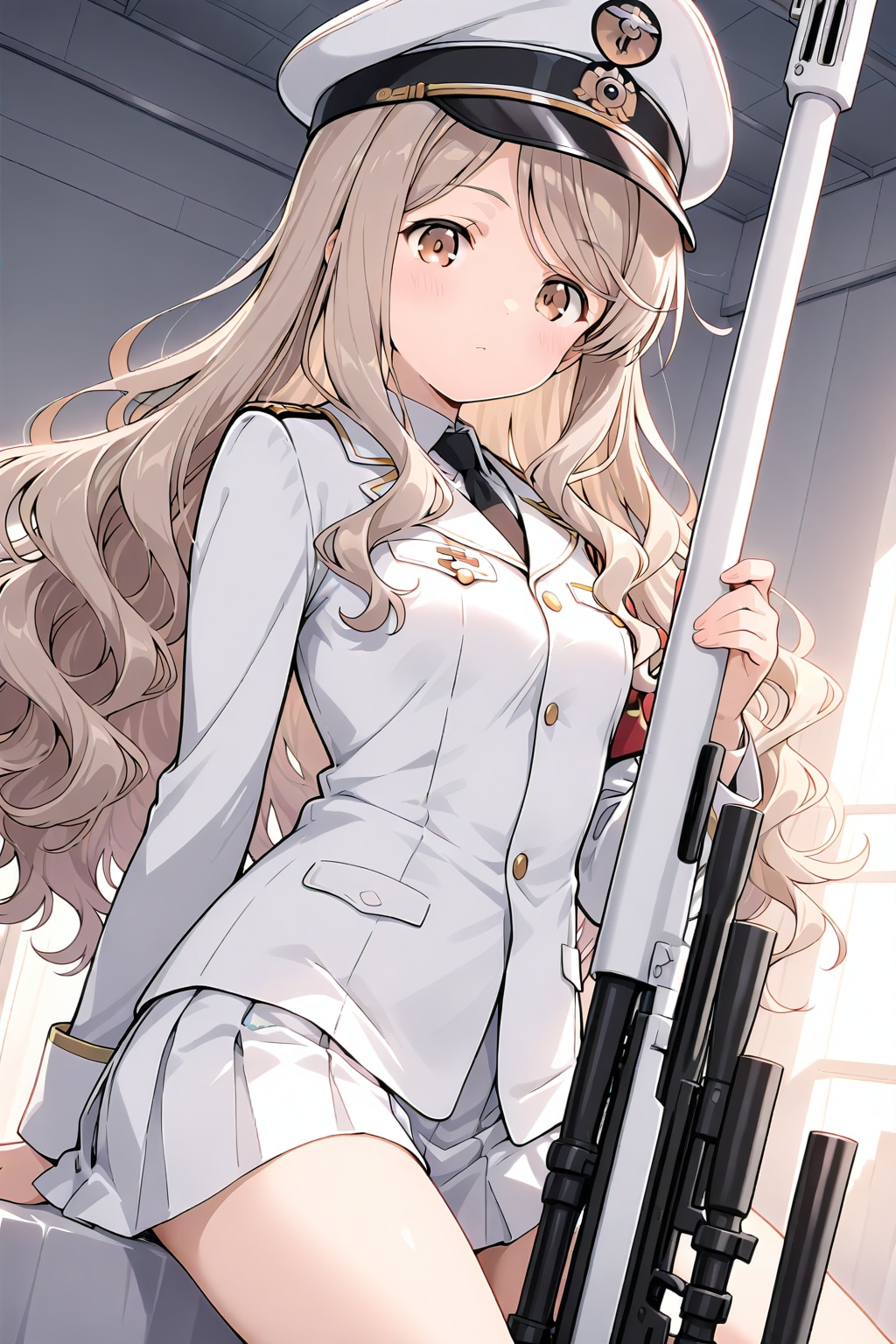 スナイパーライフルとHARPYちゃん | の人気AIイラスト・グラビア