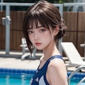 スク水ガールA-2 2枚目