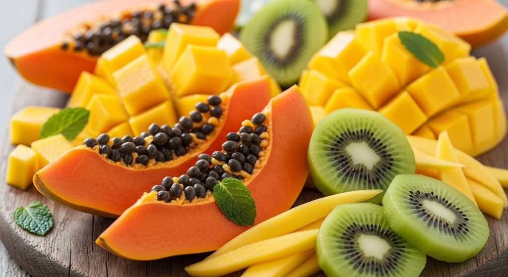 君たちキウイ・パパイア・マンゴーだね