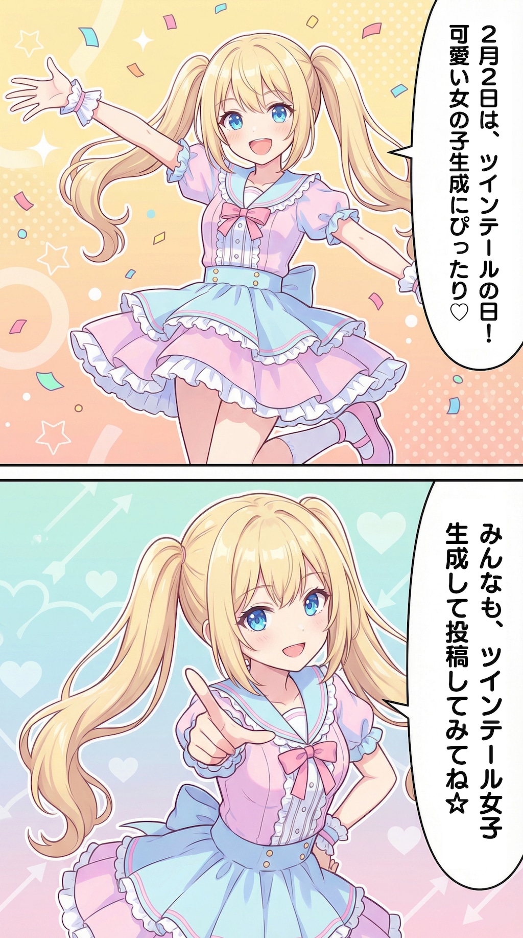 ツインテールの日