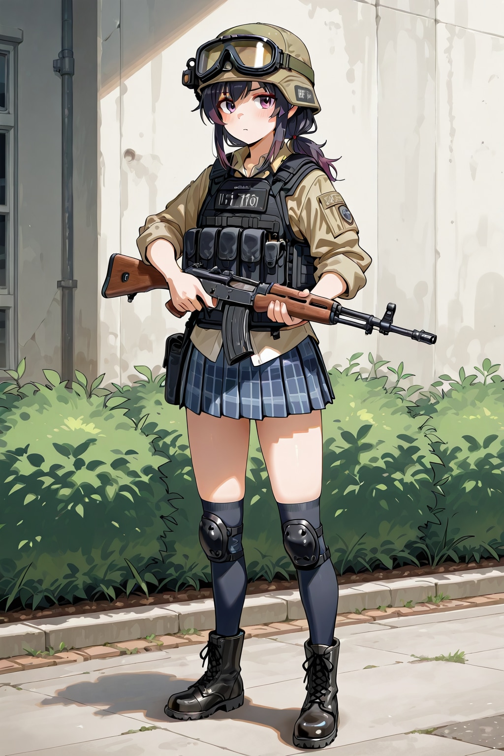 武装したJK