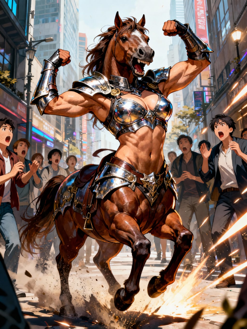 ケンタウロス女性