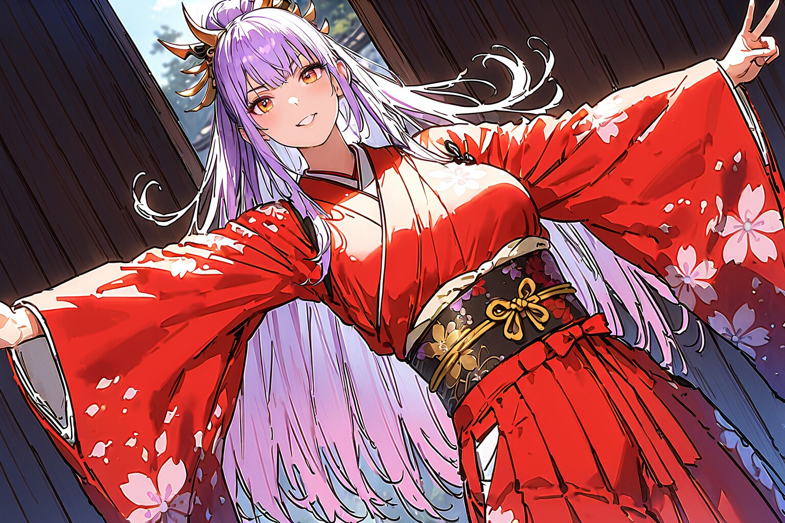 2周年目出度い！ | の人気AIイラスト・グラビア