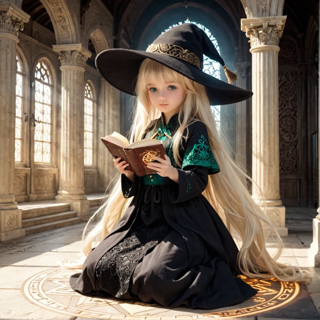 見習い魔法使いの少女７