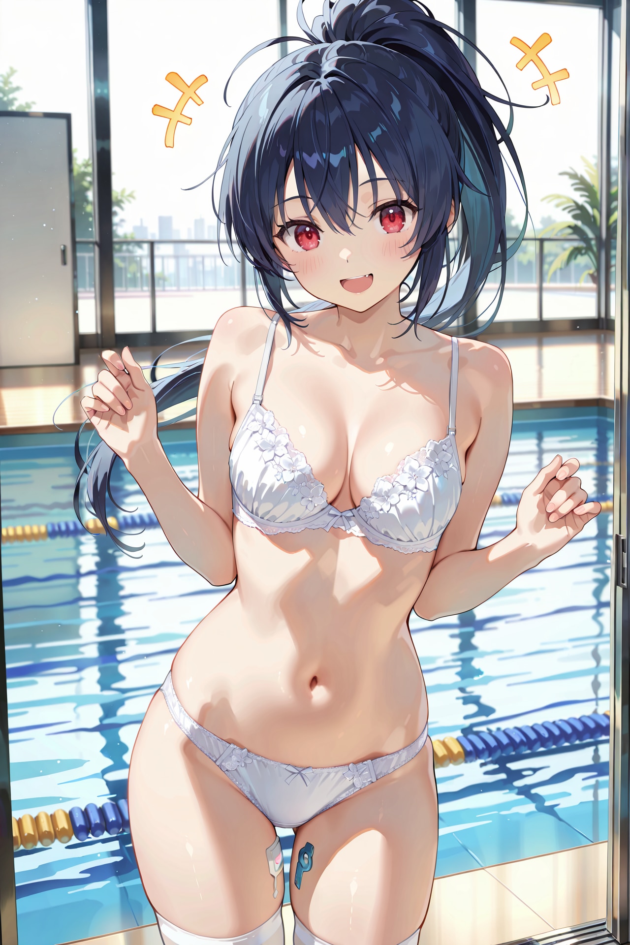 学校で下着姿の撮影会 Y831