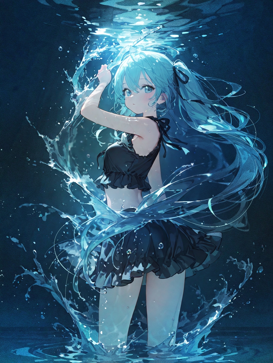 水しぶき | の人気AIイラスト・グラビア