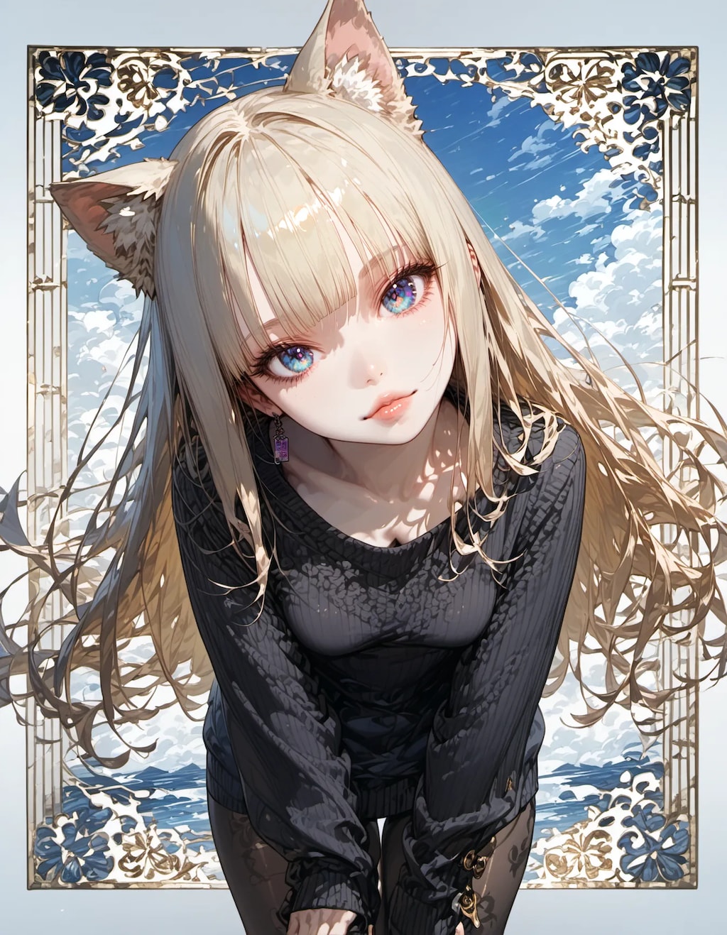 Framed by the Summer Sky