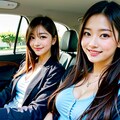 彼女の友達とまたドライブデート 2枚目