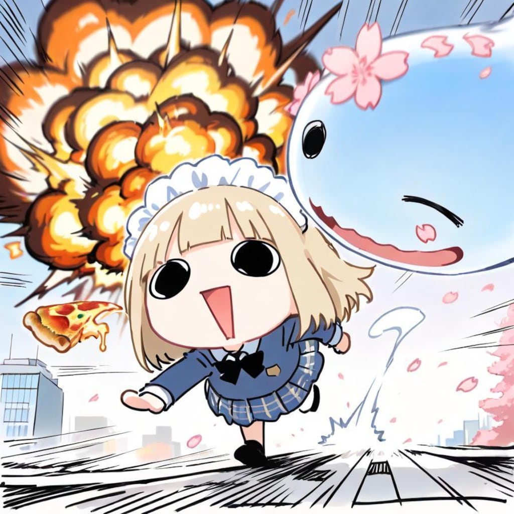 エ ク ス ト リ ー ム 通 学 路 🍕💥💥💥