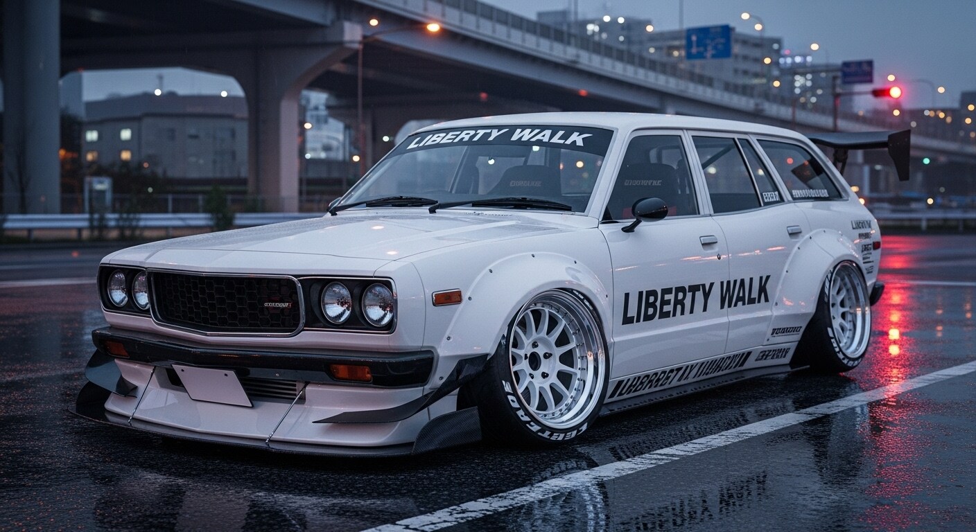 リバティーウォークサバンナワゴン | の人気AIイラスト・グラビア