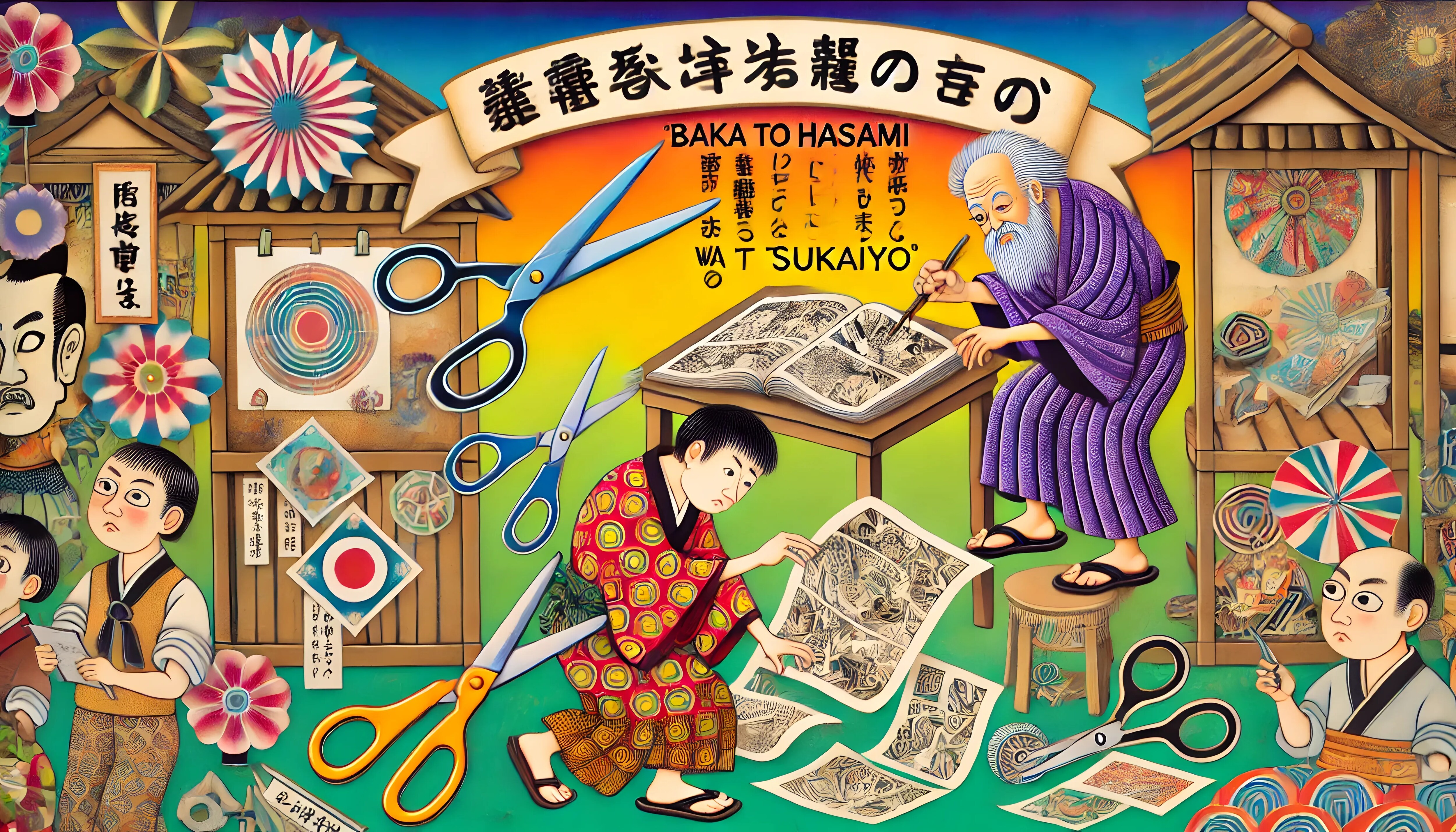 バカとハサミ | の人気AIイラスト・グラビア