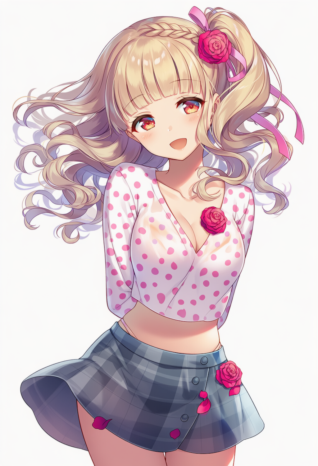 playful V-neck design