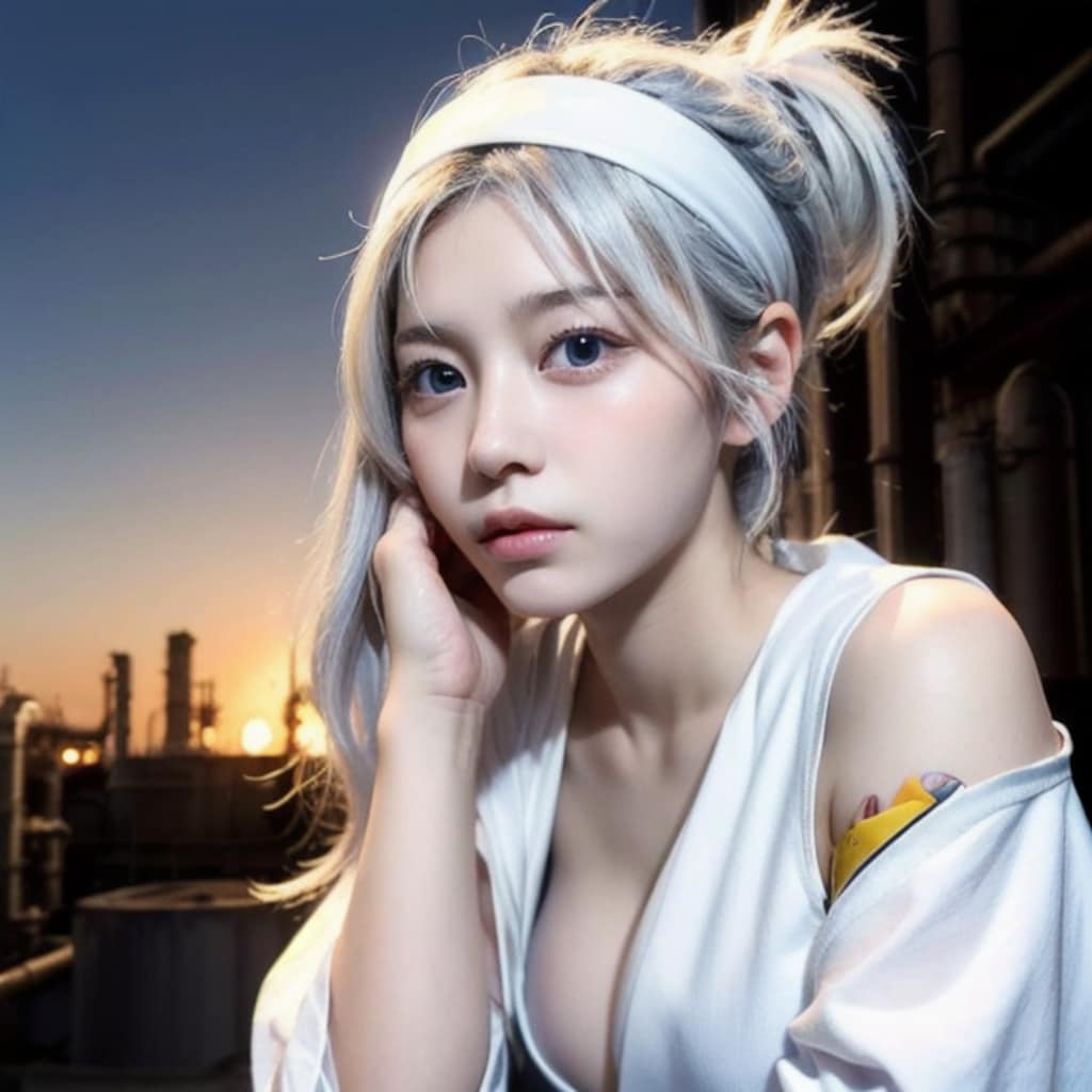 工場夕景大好きっ娘ちゃん