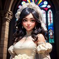 フィギア風、花嫁さん 2枚目