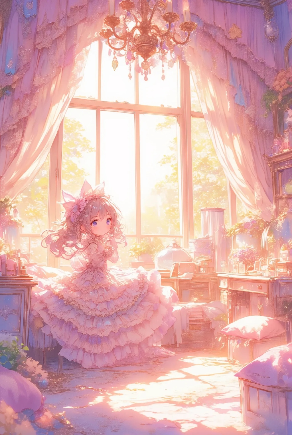 お金持ちのフリフリちゃん